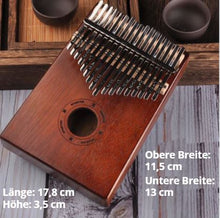 Lade das Bild in den Galerie-Viewer, MALINKA - 17 Tasten Mini Kalimba - Mahagoni Piano für Relaxing Sounds (50% Rabatt)
